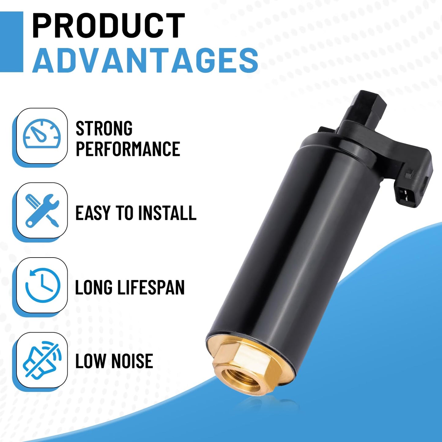 3858261 3850809 3854620 3857986 Upgraded Low pressure Fuel Pump Compatible with Penta 4.3L 5.0L 5.7L Engines