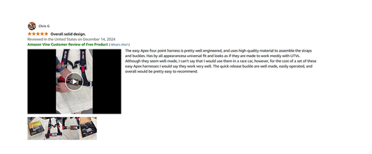 Chris G: Overall solid design