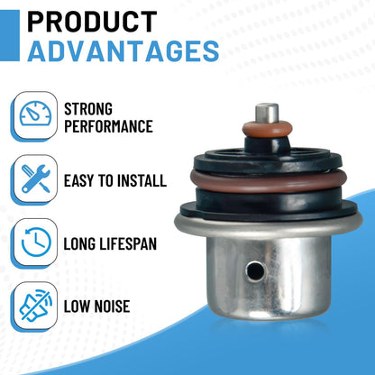 61015-04A Upgraded Fuel Pressure Regulator Compatible with Harley Davidson 2008-2017
