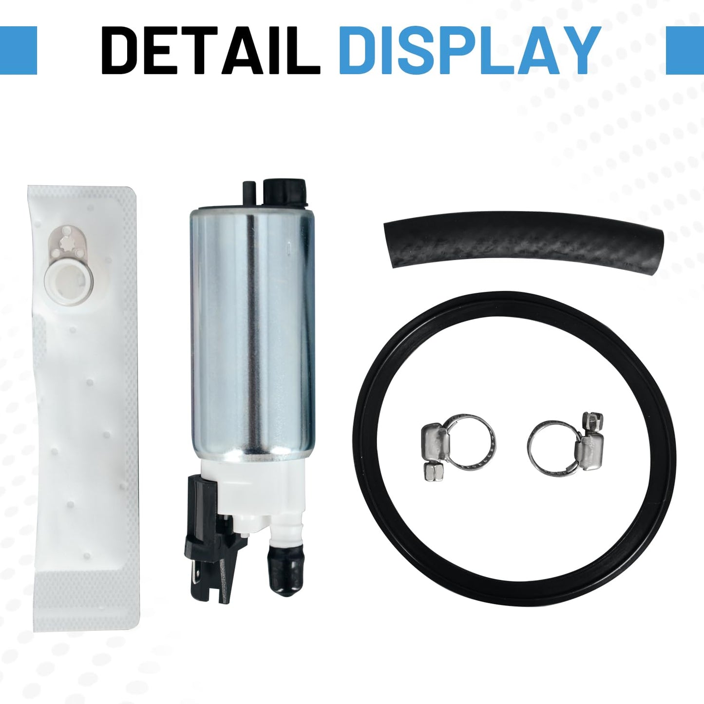 10027046 646353 Upgraded Fuel Pump Compatible with E-Z-Go Cushman