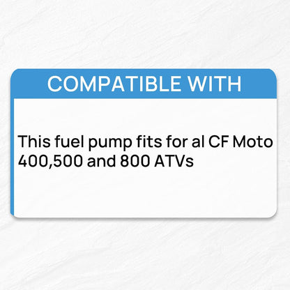 901F-150900-10000 901F-150900 901F150900 Upgraded Fuel Pump Assembly Compatible with CFMOTO ATV CFORCE 400 500 600 Touring X5 X6 2010-2022