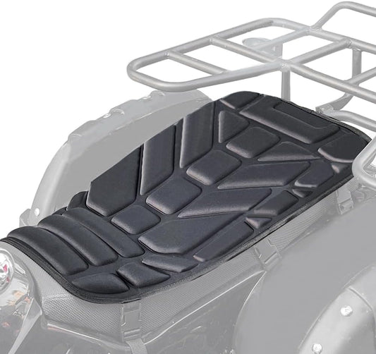 ATV Motor Seat Cover Upgraded Cushion Breathable Padded Protector Compatible with Most Models
