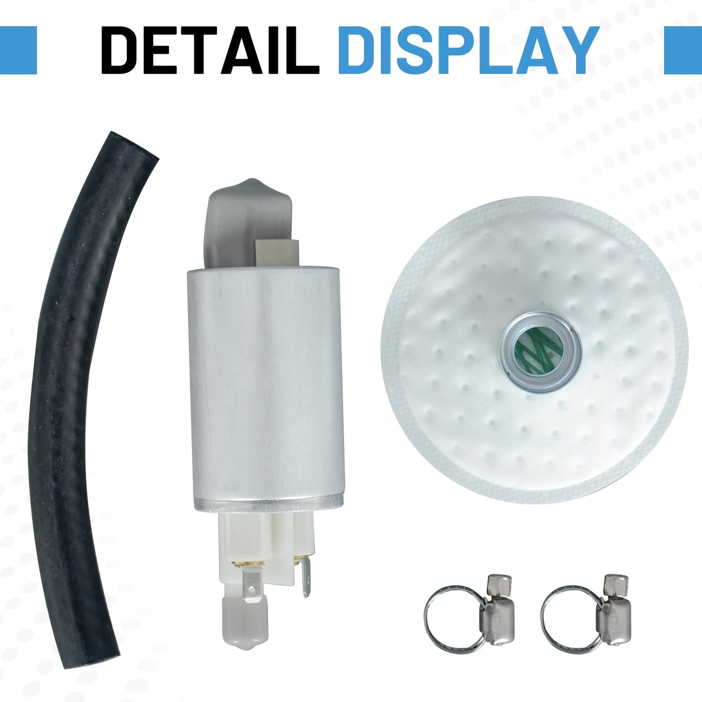 AM115629 M146377 AUC20731 AM136613 UC14408 Upgraded Fuel Pump Compatible with John Deere 425 445 455 X465 X475 Lawn and Garden Tractor