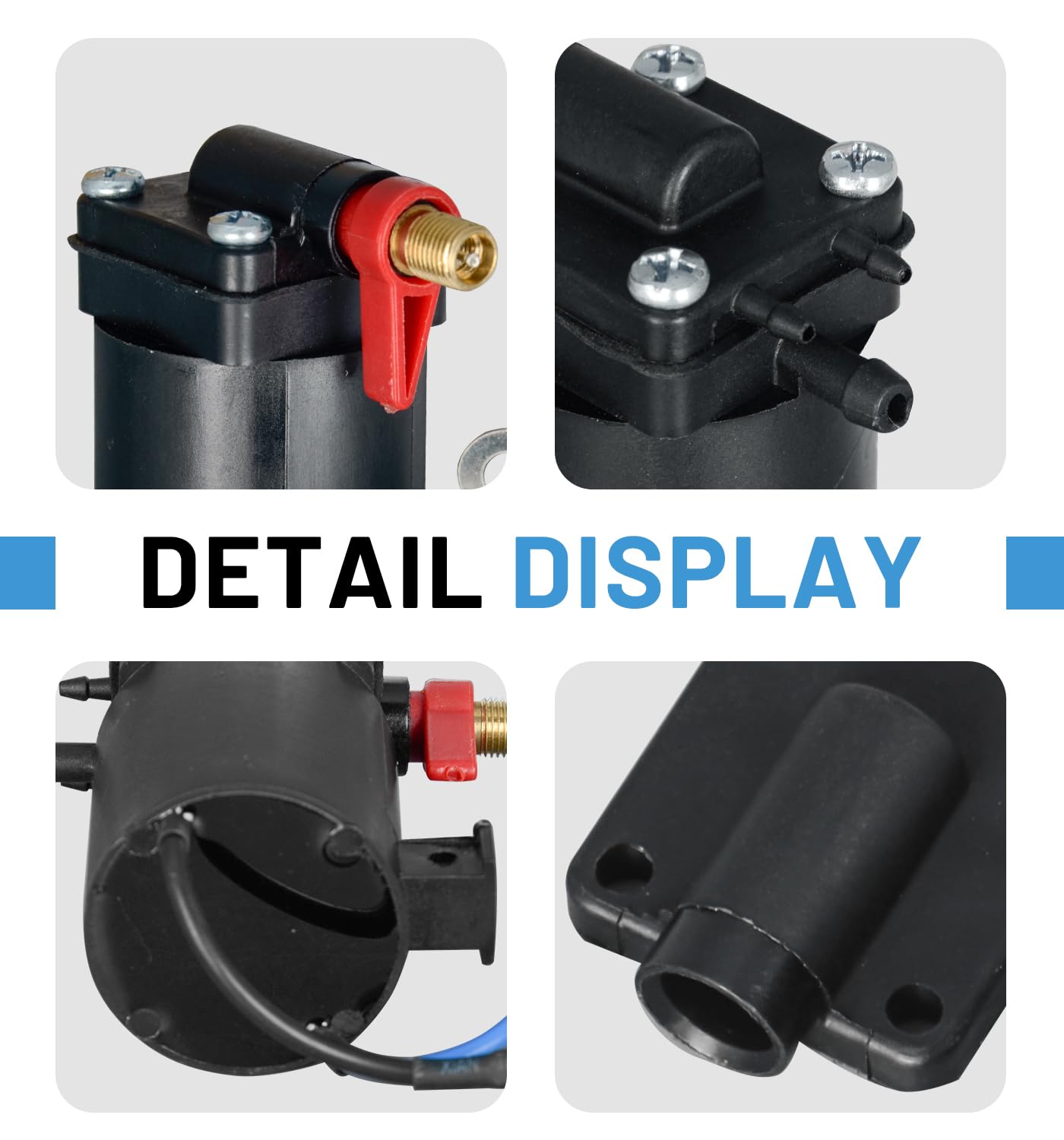 Fuel Primer Choke Solenoid Compatible With Johnson For OMC For Evinrude With Installation accessories OE 5007356 5828665 397909