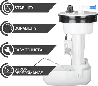 15100-31G03 Upgraded Fuel Pump Assembly Compatible With Suzuki King Quad 450 500 700 750 Replaces# 1510031G03