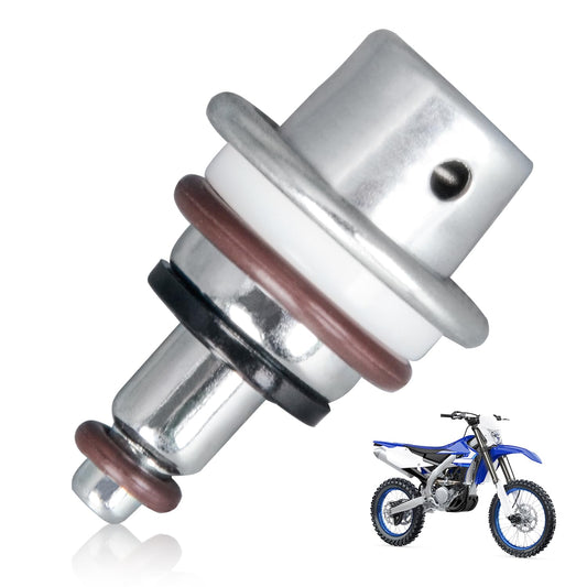 HFP-PR8 Upgraded Fuel Pressure Regulator Compatible with Yamaha WR250F, WR250FK, WR250R, WR250X, WR25R, WR450F, XT250, YZ250, YZ250F, YZ250FE, YZ250FX, YZ450, YZ450F, YZ450FB, YZ450FX, 2008-2022