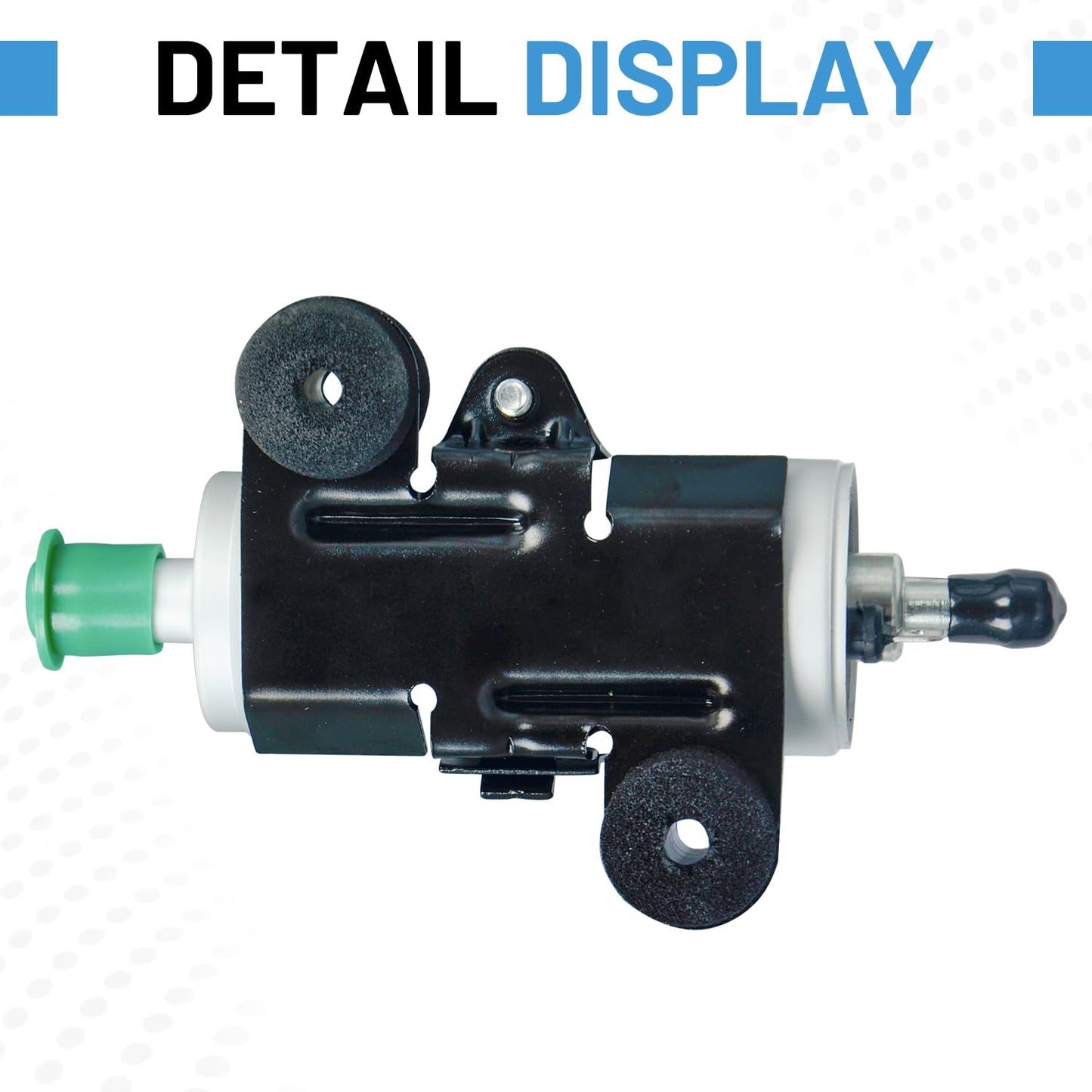49040-2079 490402079 Upgraded Inline External Electric Fuel pump Compatible with Kawasaki FD661D FD791D FD851D Cub Cadet M60 M72 1998-2023 Machinery Tractor Fuel Pump