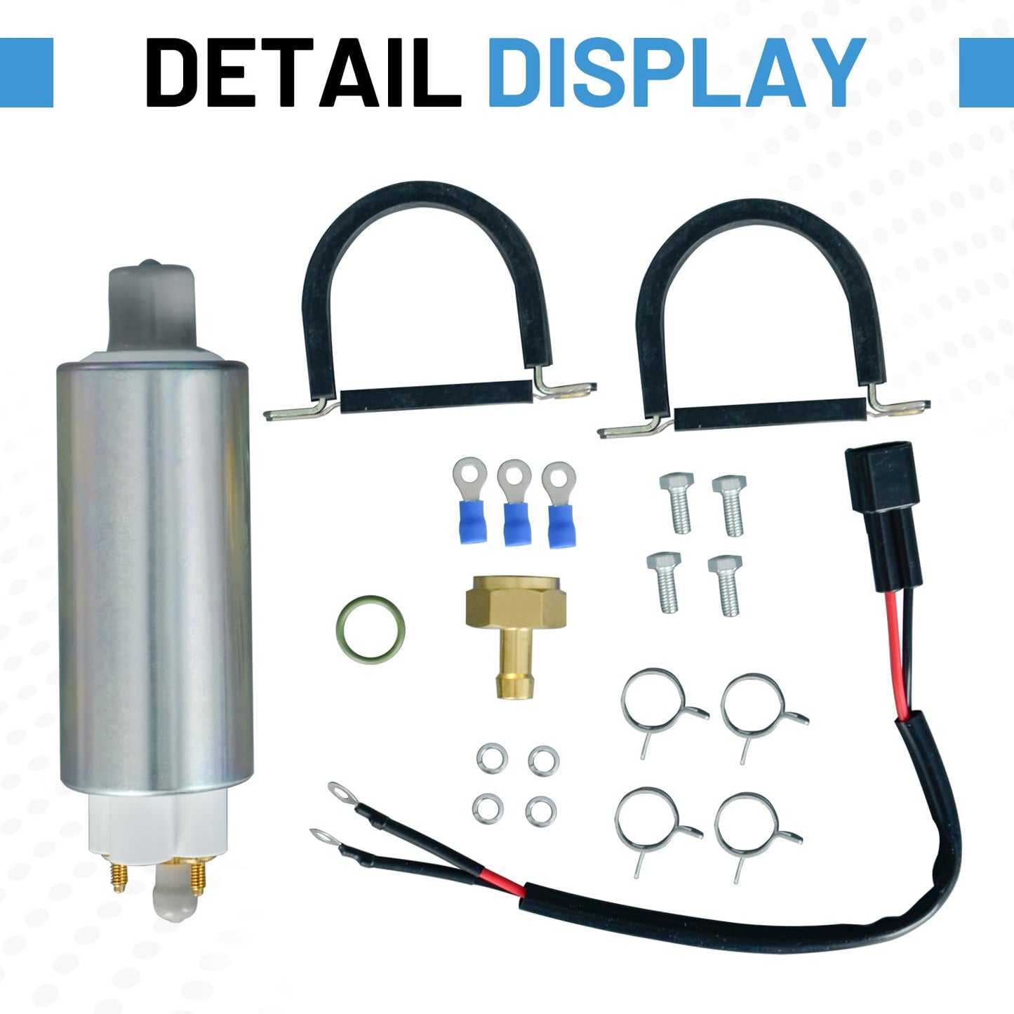 69J-24410-00-00 69J-24410-01-00 69J-24410-02-00 Upgraded Fuel Pump Compatible with Yamaha Mercury Outboard 4-Stroke 200HP 225HP 250HP