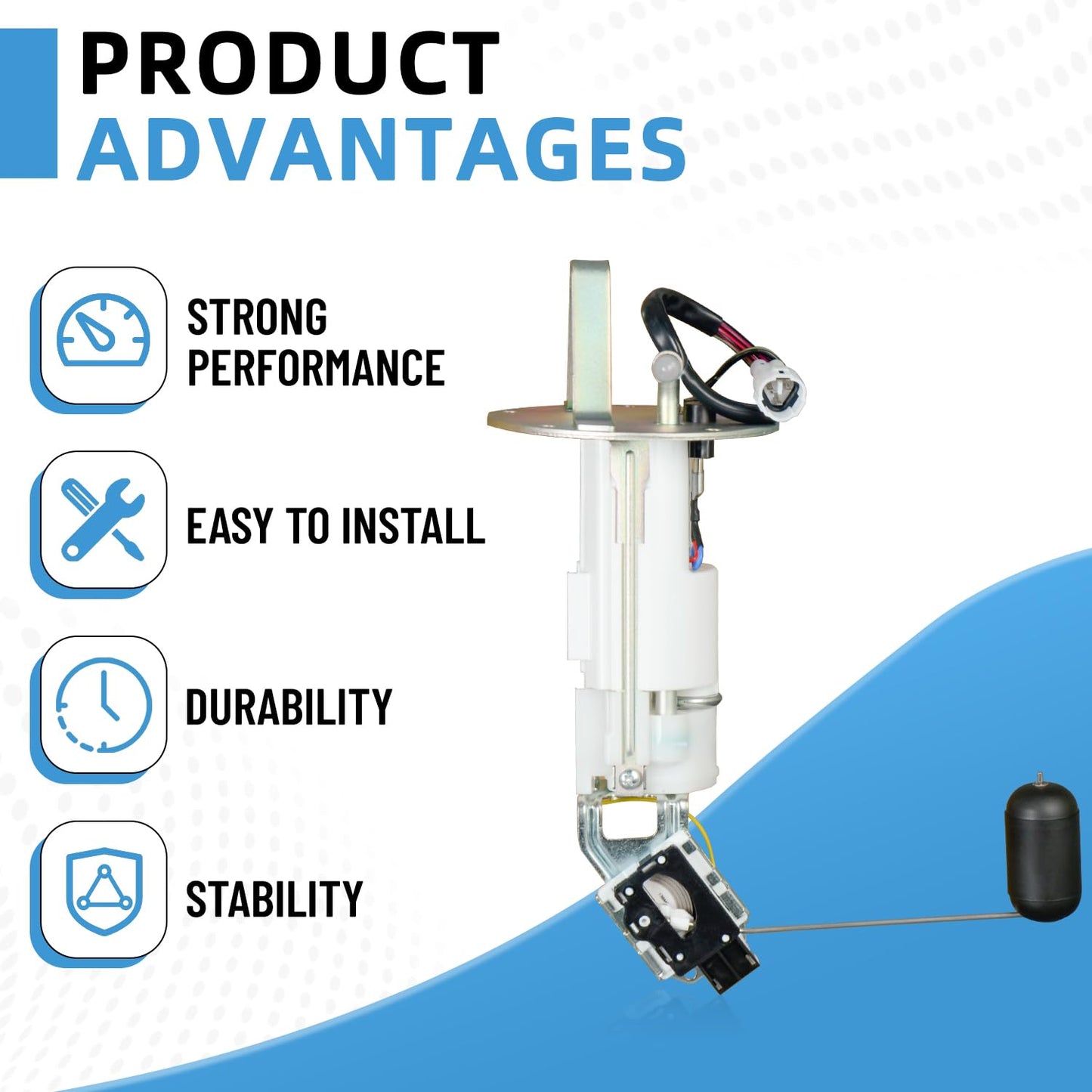 1510014J00 15100-14J01 2011-2023 Upgraded Fuel Pump Assembly Compatible With Suzuki GSXR 600 GSXR 750 Replaces 15100-14J00