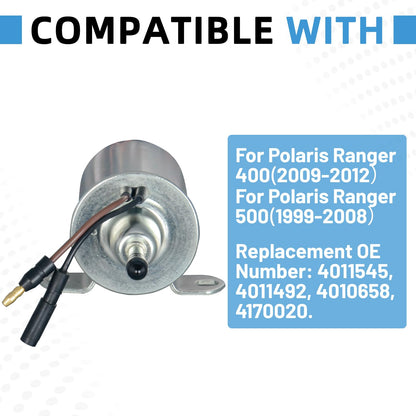 4011545 4011492 4010658 4170020 Upgraded Fuel Pump Compatible with Polaris Ranger 400 2009-2012 Ranger 500 1999-2008