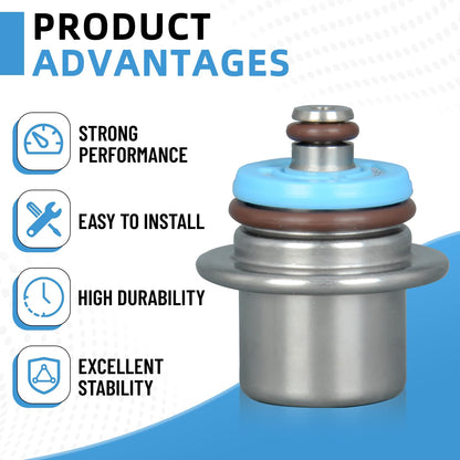 27408-01 Upgraded Fuel Pressure Regulator Compatible with Harley Davidson Electra Glide Road Glide Night Rod V-Rod Street Rod Street Glide FLH FLT VRSC 2003-2007