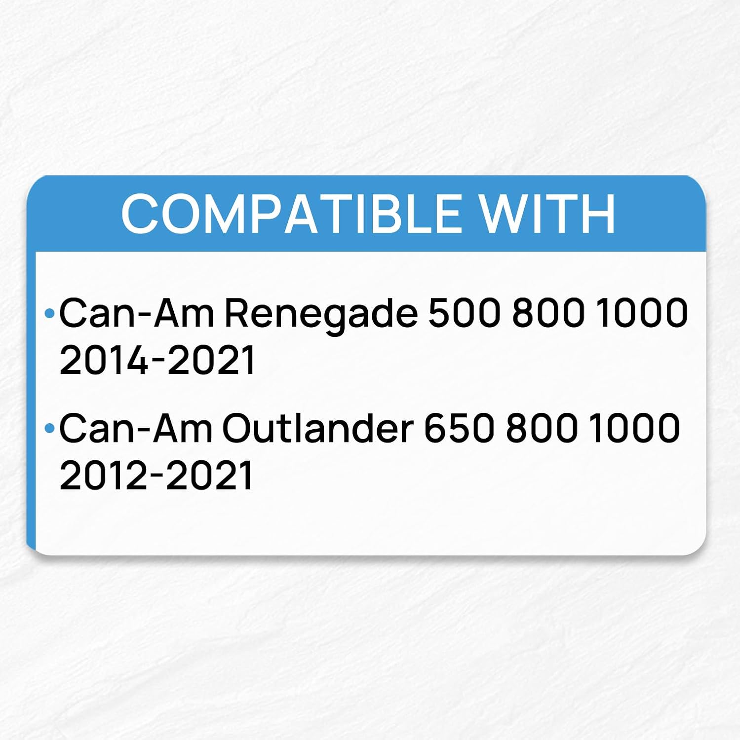 709000758 Upgraded Fuel Pump Assembly Compatible with Can-Am Renegade 500 800 1000 ATV 2014-2021, Outlander 650 800 1000 ATV 2012-2021 Replaces# 709000287
