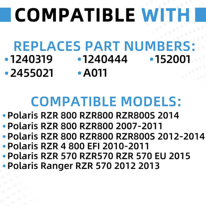 1240444 1240319 1241480 Upgraded Radiator Compatible with Polaris ATV UTV RZR 800 4 S ACE 325 570 900 Sportsman