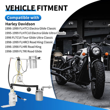 61342-95A Upgraded Fuel Pump Assembly Compatible With Harley Davidson Electra Glide Classic FLHTCI Ultra Classic FLHTCUI 1995-1999 Models Replaces 6134295A 61342-95 75076-96 61326-95