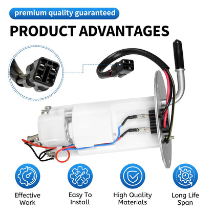 EZAPEX 490400023 49040-0023 Fuel Pump Assembly Compatible with Kawasaki Ninja ZX6R ZX636 ZX636E ZX600R ZX600P 2007-2022