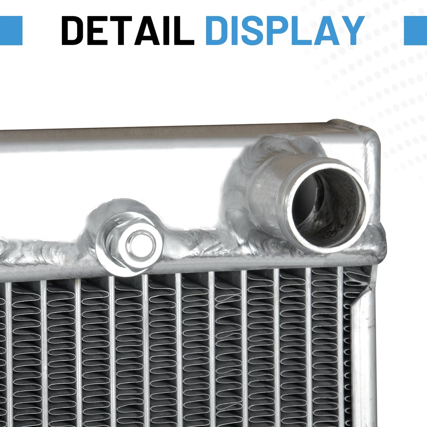 1240444 1240319 1241480 Upgraded Radiator Compatible with Polaris ATV UTV RZR 800 4 S ACE 325 570 900 Sportsman