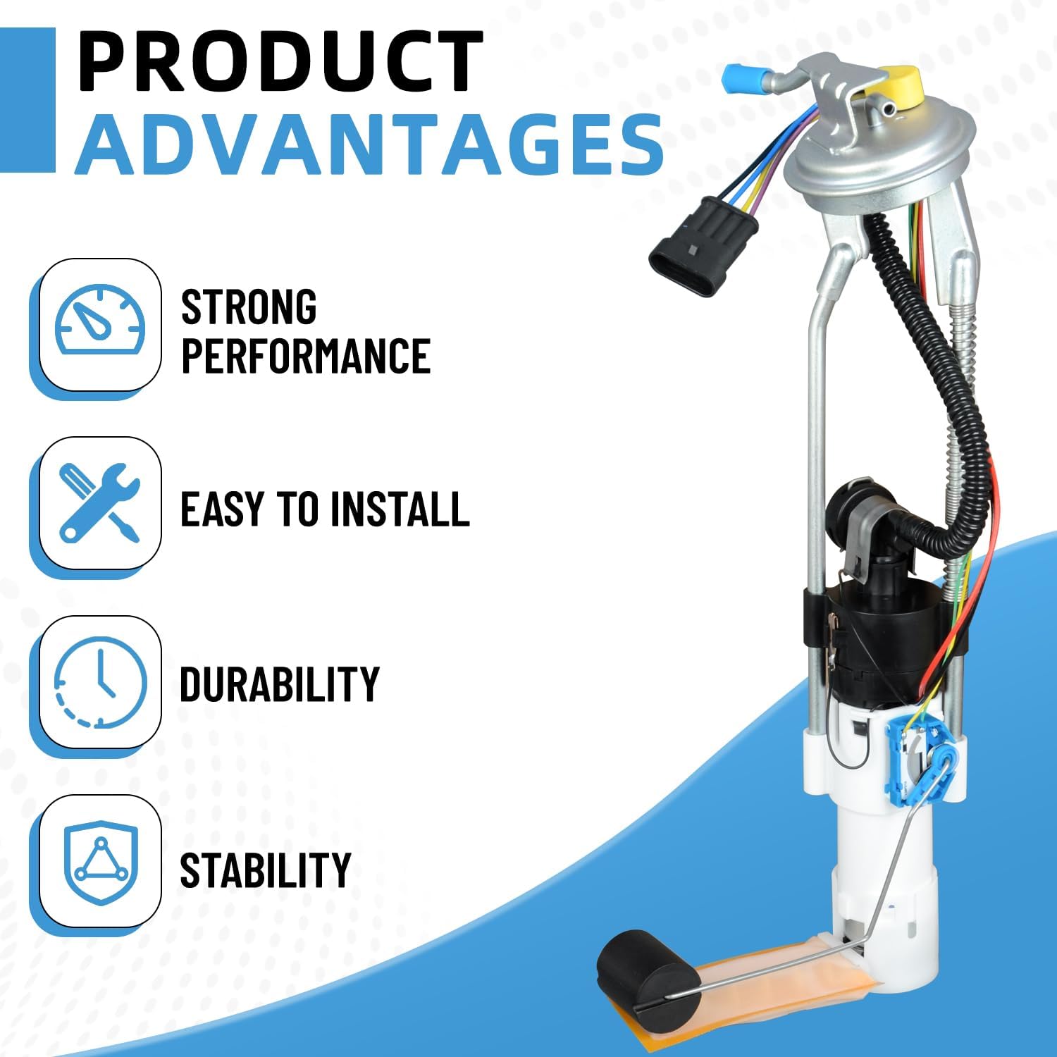 709000758 Upgraded Fuel Pump Assembly Compatible with Can-Am Renegade 500 800 1000 ATV 2014-2021, Outlander 650 800 1000 ATV 2012-2021 Replaces# 709000287