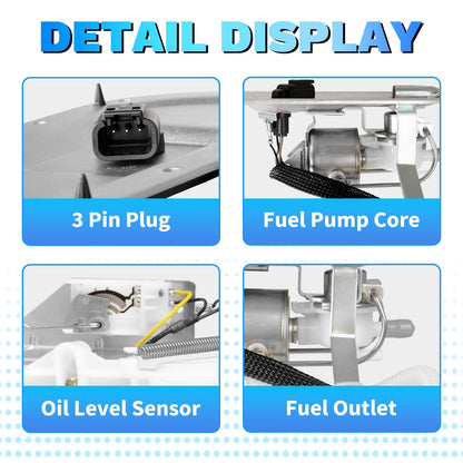 75126-06A Upgraded Fuel Pump Assembly Compatible With 2006-2007 Harley Davidson Electra Glide All Models Road Glide FLTR FLTRI Road King FLHR FLHPI Street Glide FLHX Replaces 75069-06