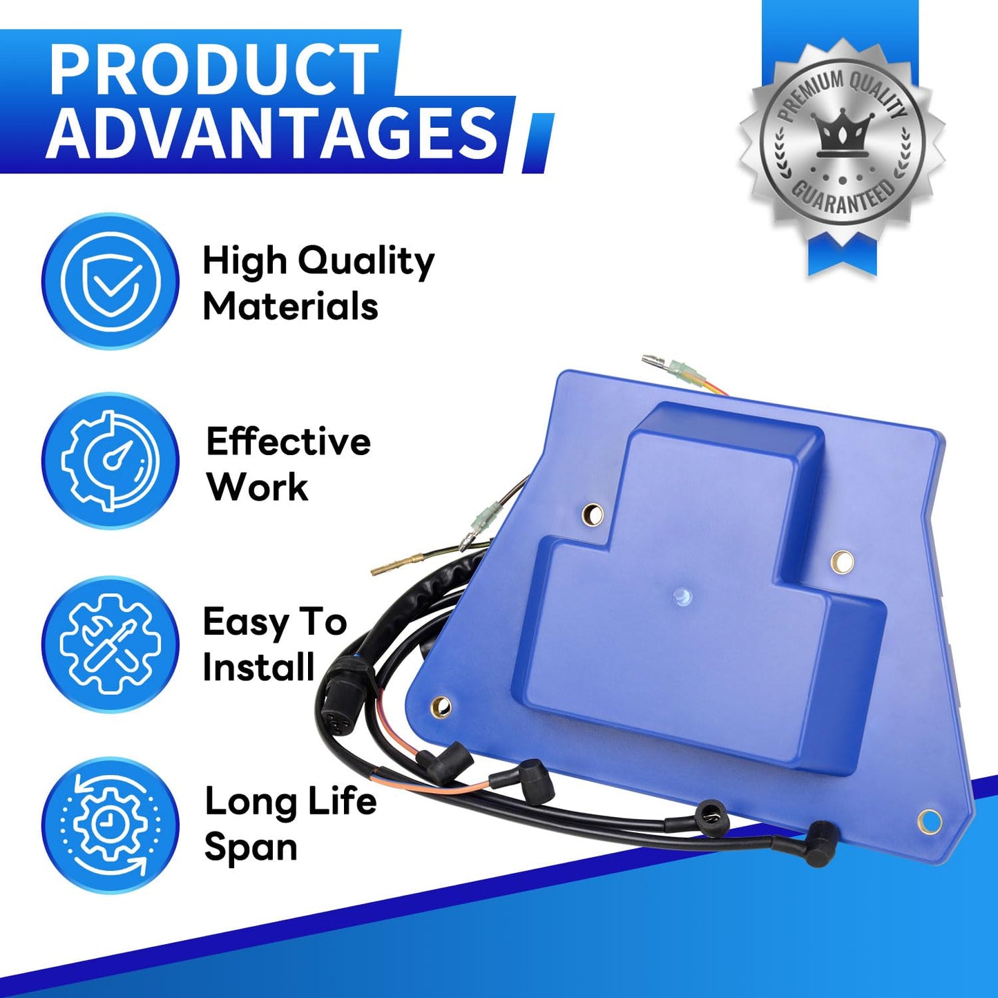 583489 Upgraded Power Pack Compatible with Johnson Evinrude 120.125.130.135.140HP, for 583489 584041 584040 113-4041(1988-2001) 4-Cyl