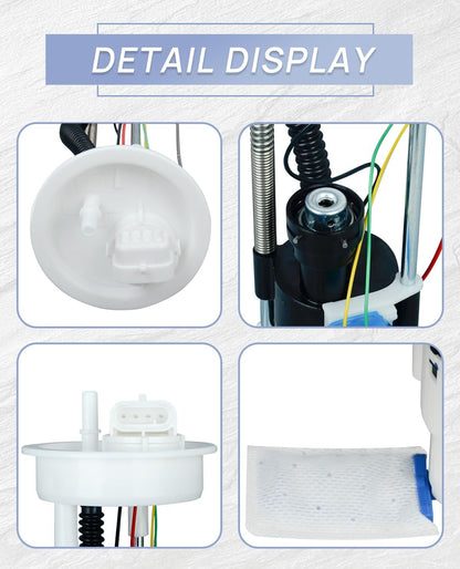 Fuel Pump Assembly Compatible With Polaris Ranger 499 500 800 Crew 570 Full Size ETX 2204945 2208613 2204401
