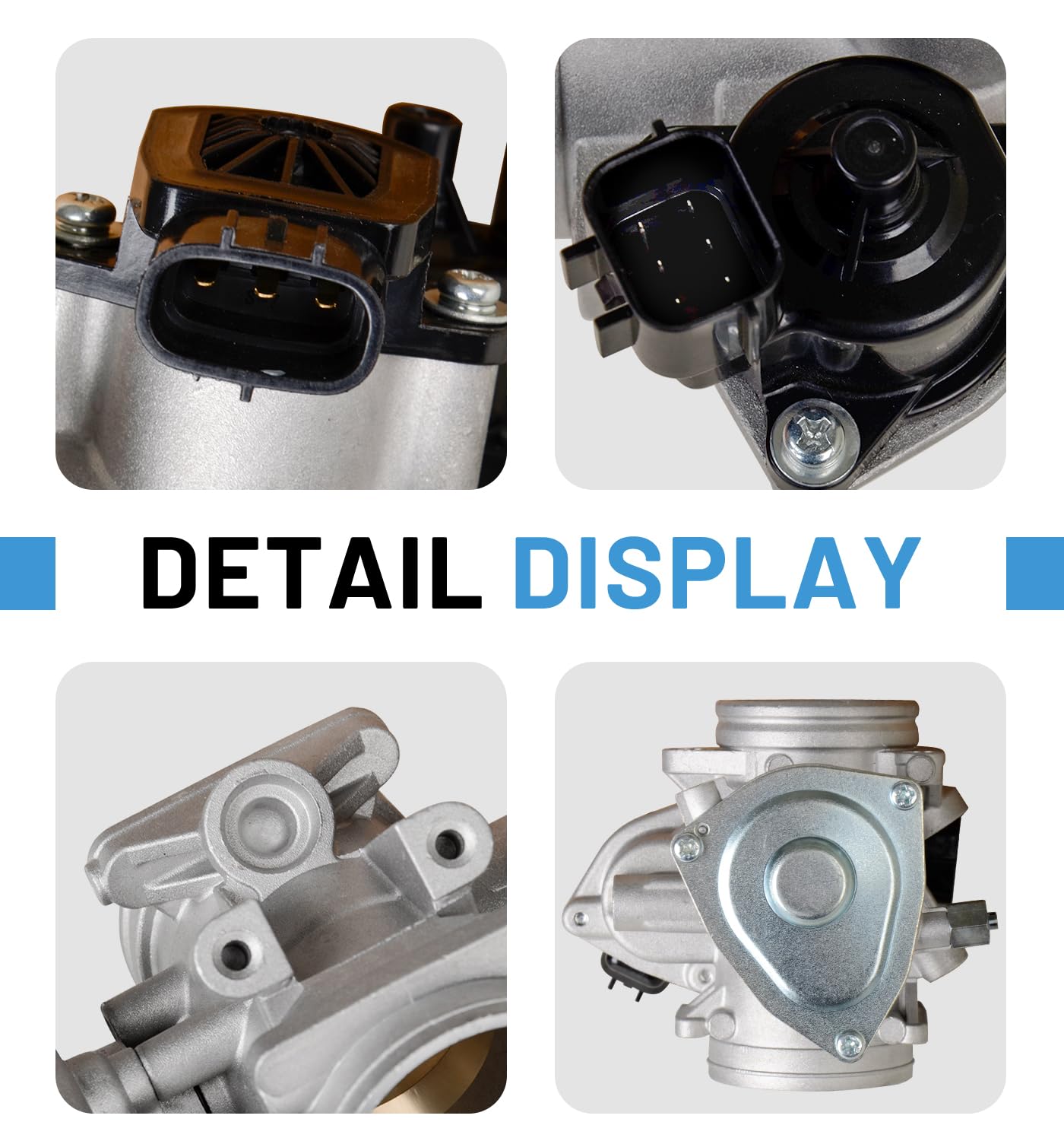 3131684 Upgraded Throttle Body Compatible With Polaris Sportsman 500 2006-2013 Ranger 500 2007-2013 Models Replaces 3131640 3131739 3131641 3131689