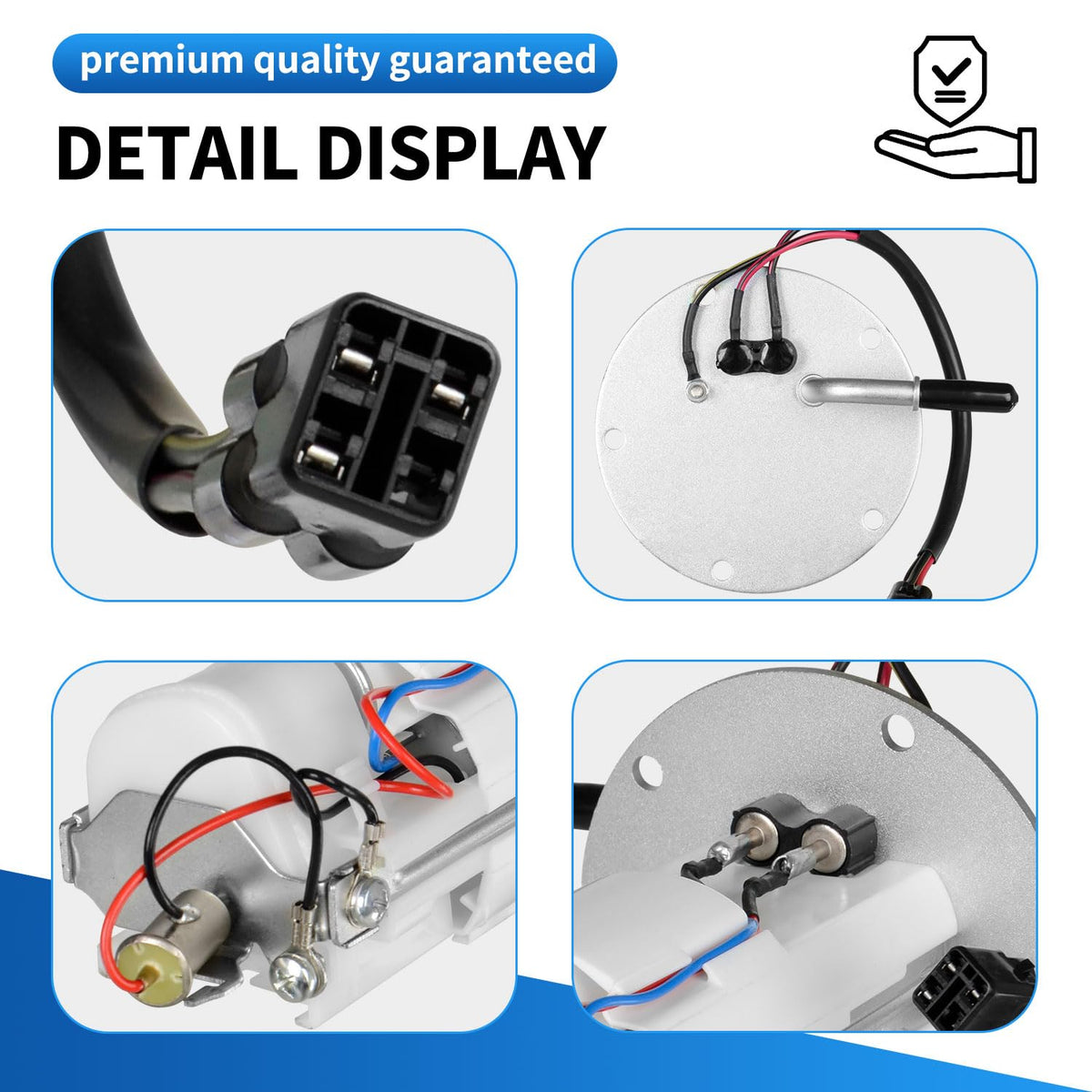 EZAPEX 490400023 49040-0023 Fuel Pump Assembly Compatible with Kawasaki Ninja ZX6R ZX636 ZX636E ZX600R ZX600P 2007-2022
