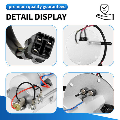 EZAPEX 490400023 49040-0023 Fuel Pump Assembly Compatible with Kawasaki Ninja ZX6R ZX636 ZX636E ZX600R ZX600P 2007-2022