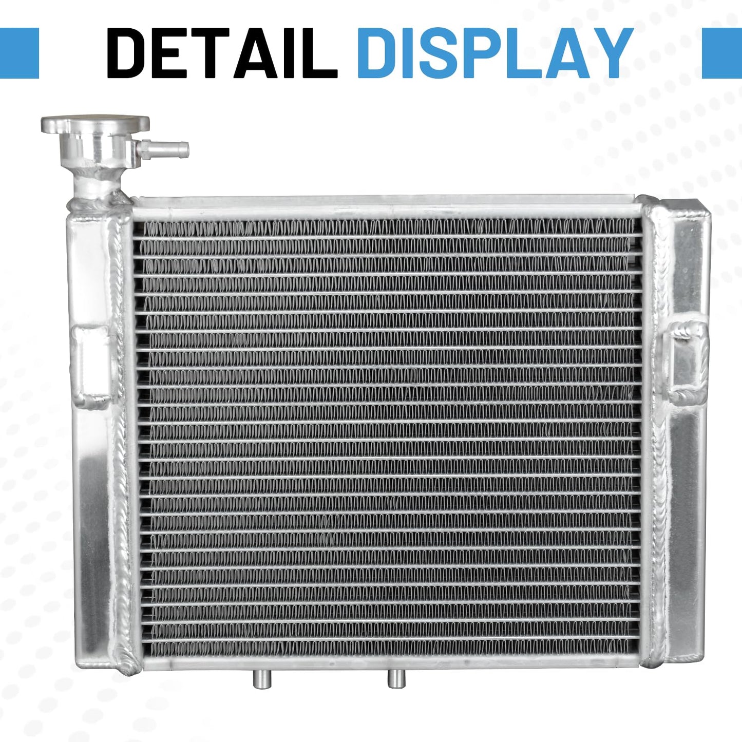 709200410 Upgraded Radiator Compatible with Can-Am Outlander 500 650 800 800R Max 4x4 STD XT EFI EFI XT 2006-2014