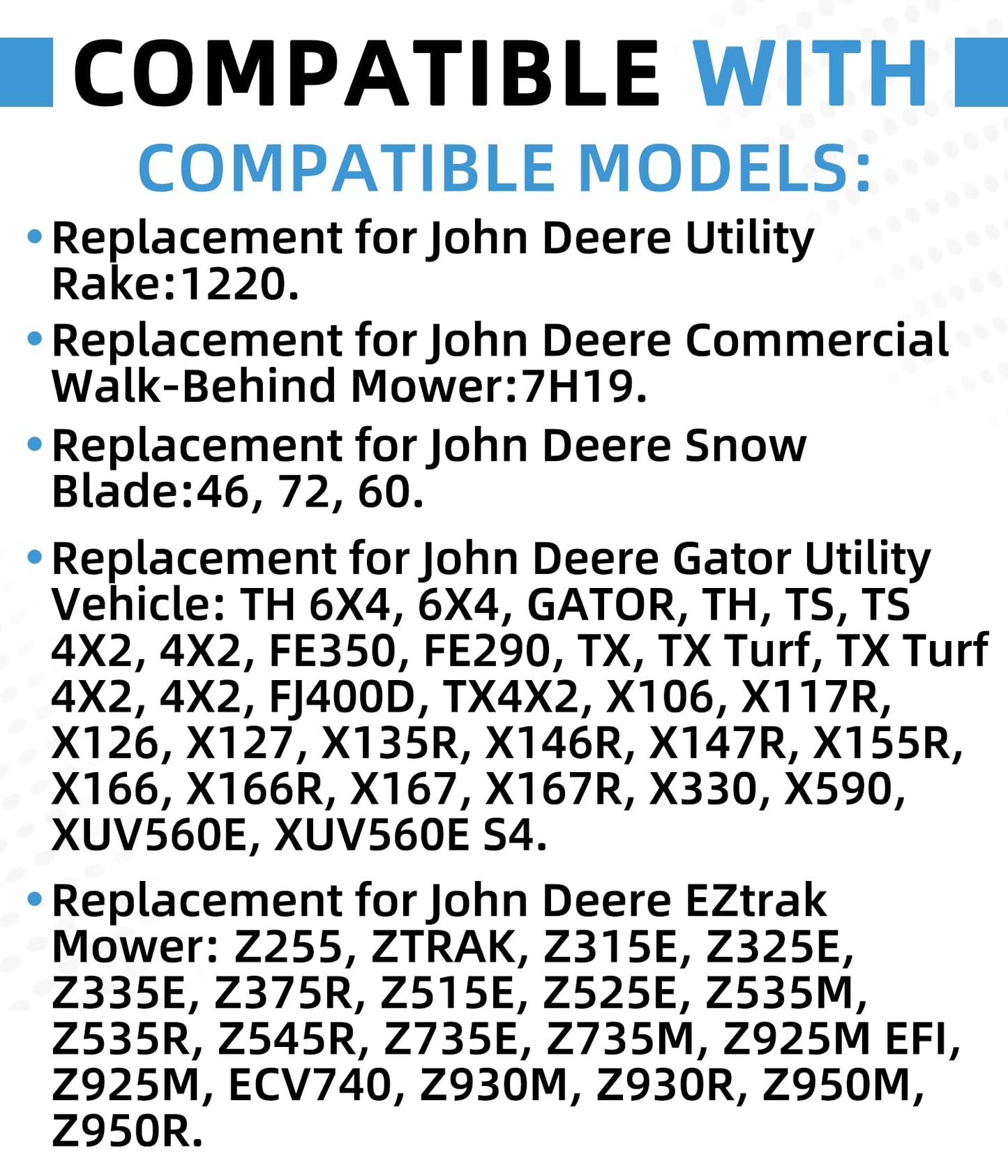 UC34375 UC18349 Upgraded Fuel Pump Compatible with John Deere Lawn Tractor D125 D130 L111 L118 S110 S120 Kawasaki Engine FH580V
